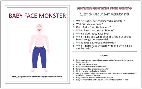 Baby Face Monster Advertising Storyland