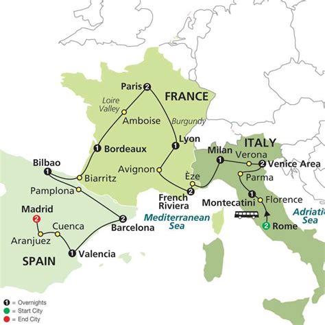 Map Of France And Spain - Share Map