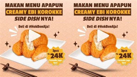 Katalog Promo Hokben Hari Ini Januari Beli Camilan Creamy