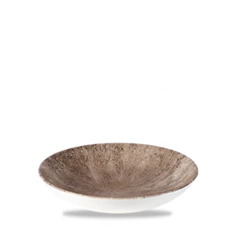 Stone Zircon Brown Evolve Coupe Bowl Inch At Drinkstuff