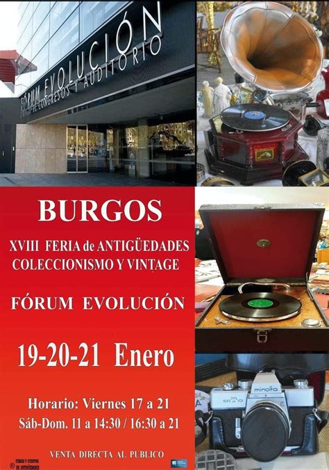 Xviii Feria De Antig Edades Coleccionismo Y Vintage De Burgos