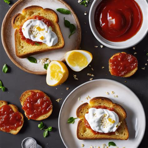 Garlic Bread Breakfast Toast Recipe CookAIfood