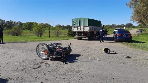 Contin A Grave El Motociclista Que Choc Con Un Cami N Canal Verte