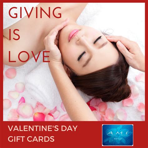 valentine's Day gift cards - Ame Salon and Spa