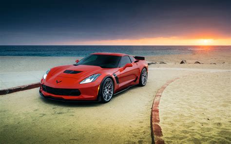 Fondos De Pantalla Rojo Veh Culo Coche Deportivo Corbeta