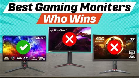 Best Gaming Monitors 2024 Dont Choose Wrong YouTube