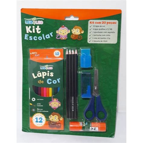 Kit De Material Escolar 6 Itens Shopee Brasil