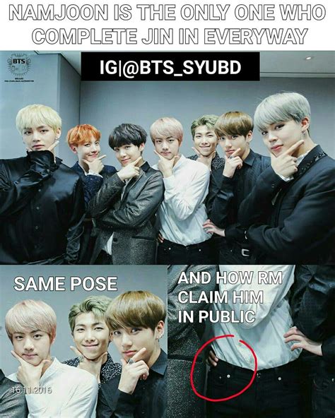 Pin By Romi Holt On Bts Bts Memes Namjin Bts Memes Hilarious