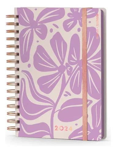 Agenda Mooving Anual Spring 10x15 Dia Por Pagina MercadoLibre