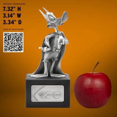 Daffy Duck Batman Cosplay Pewter Collectible | Sideshow Collectibles