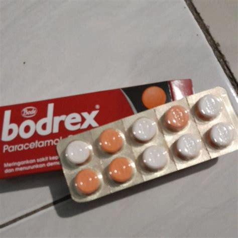 Jual Bodrex Obat Sakit Kepala Lembar L Obat Obatan Warung Shopee