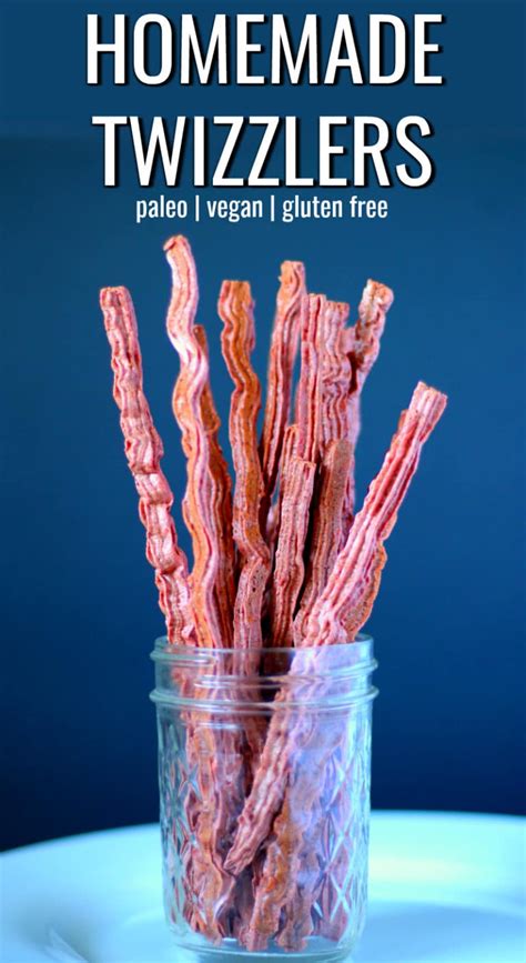 Homemade Twizzlers - Made with 100% Fruit | The Coconut Mama