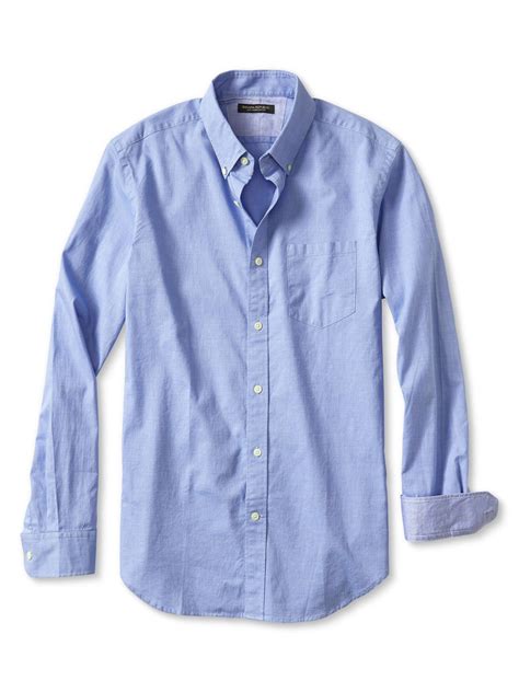 Slim Fit Soft Wash Button Down Shirt Banana Republic