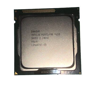 Processore Sr S Intel Pentium G Dual Core Ghz Gts Dmi Mb