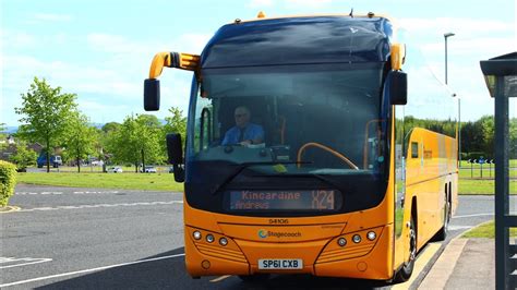 Stagecoach Fife 54106 Volvo B13RT Plaxton Elite Route X24 YouTube