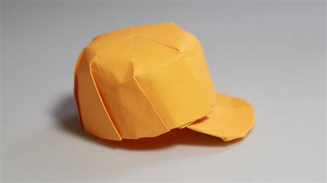 How To Make An Origami Hat Origami Snapback Henry Phạm Origami