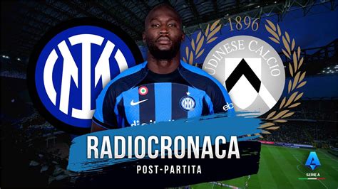 Post Partita Inter Udinese Youtube