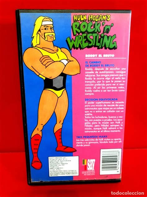 Hulk Hogan S Rock N Wrestling Vol 7 Animaci Buy VHS Movies At