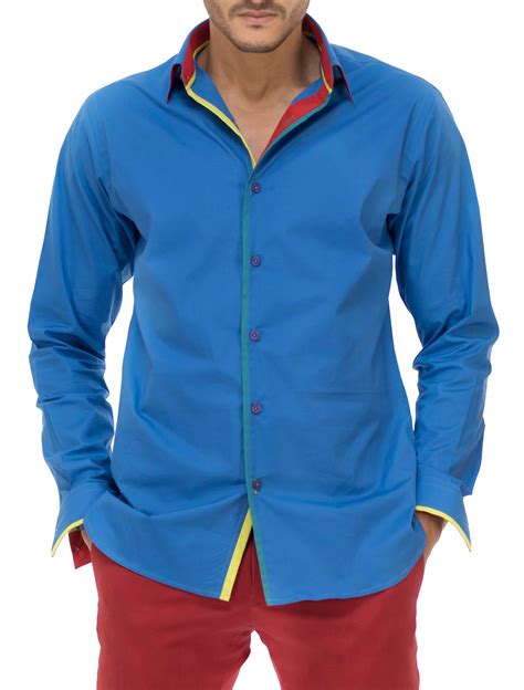 Blue Sport Shirt Ismail Farid Pakistan