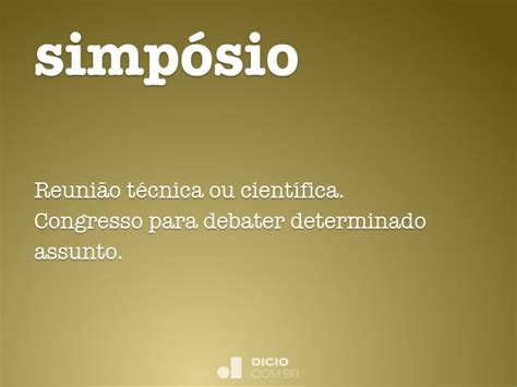 O Que Significa Simpósio