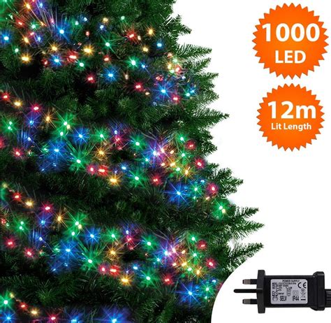 Ansio Christmas Tree Lights Multicoloured Led M Cluster Lights