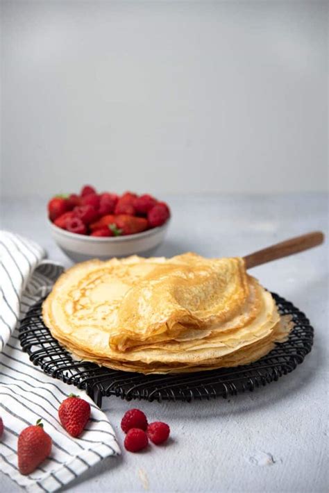 Classic French Crepes Easy Crepes Recipe The Flavor Bender