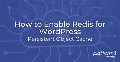 How To Enable Configure Redis Persistent Object Cache For WordPress