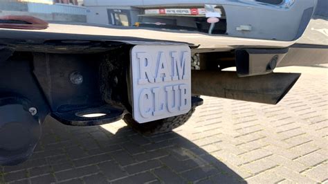 ram truck class  hitch cover    fits  por mz