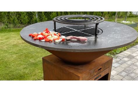 BRASERO Barbecue Plancha Grille Central 100 Cm Alaplancha Net