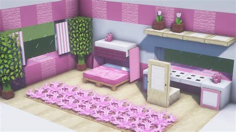 5+ Best Pink Modern Bedroom Designs in Minecraft - TBM | TheBestMods