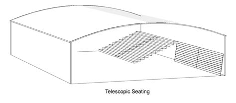 Folding, Retractable & Tiered Seating Systems | Telescopic Bleachers