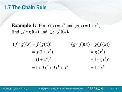 The Chain Rule Find The Composition Of Two Functions Ppt Download