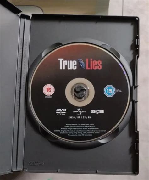 True Lies Dvd Arnold Schwarzenegger Jamie Lee Curtis Bill Paxton James