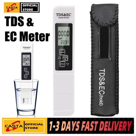 Smmrm Casta 3 In 1 Digital TDS EC Temperature Meter Ideal Water Tester