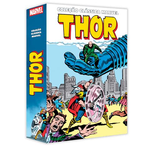 2 Caixas para Thor Coleção Clássica Marvel 10 Edições