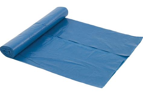 Мешки (20 шт; 60 л; 60х70 см; ПВД; 30 мкм; синие) для мусора ЛАЙМА ...