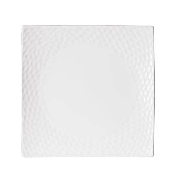 Lot 18 Assiettes De Service Gammefino Blanc Maisons Du Monde