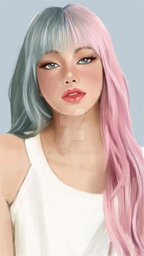 Lisa Blackpink Portrait Study With Video By Bakika On Deviantart