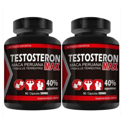 Testosteron Max 500mg 90 cápsulas Kit 2 unidades