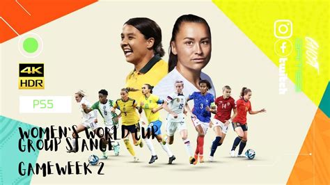 FIFA 23 Women S World Cup Group Stages Week 2 PS5 Simulation