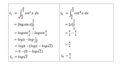 Reduction Formulae For Integration Of Cotn X Dx Youtube