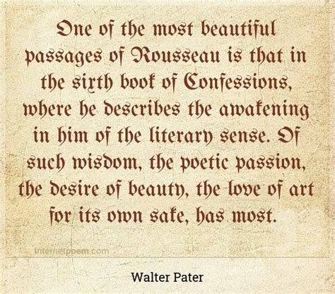 One Of The Most Beautiful Passages Of Rousseau Is Tha 1