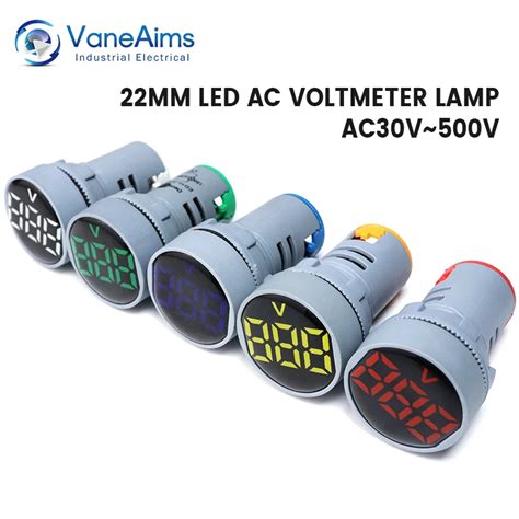 Compteur De Tension Analogique Affichage Num Rique Led Ac V V