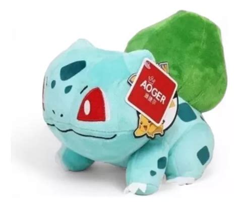 Brinquedo Bulbasaur Pelúcia Pokémon 18cm Bulbassauro Parcelamento sem