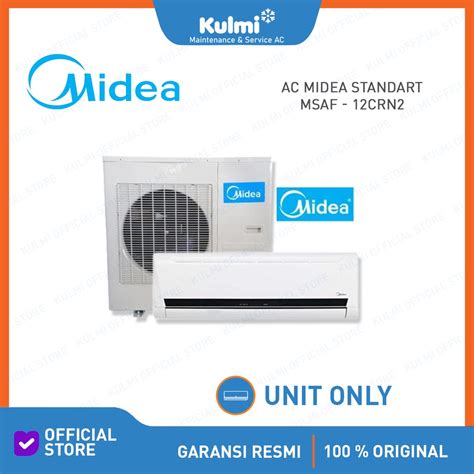 Jual AC Midea 1 5 PK Standard R32 Series MSAF 12CRN2 Unit Only