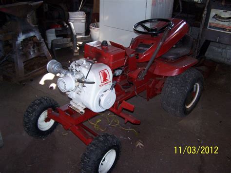 1965 Wheel Horse Lawn Ranger L 155 1965 1972 Redsquare Wheel