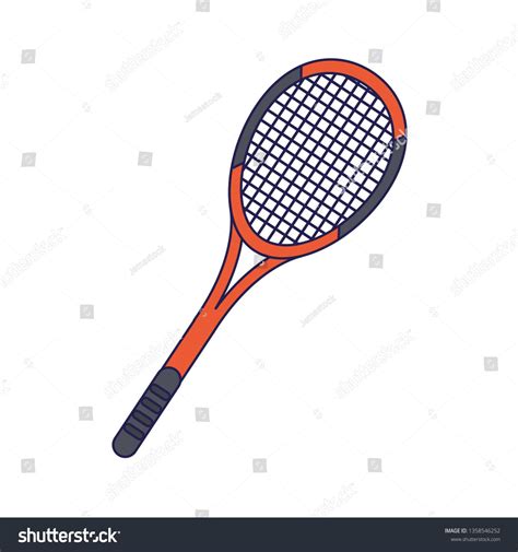 Cartoon Drawing Of Tennis Racket - Tennis Free Stock Photo Illustration ...