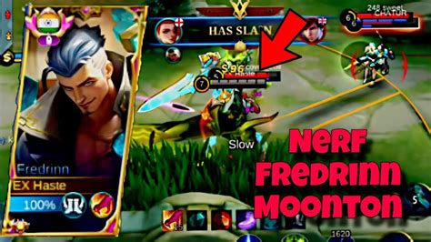 Nerf My Fredrinn Moonton Fredrinn Solo Rank Gameplay MLBB YouTube