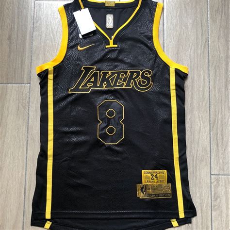 Full Embroidered Jersey Mamba Retired Commemorative NBA Los Angeles