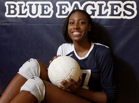 Girls Volleyball Nia Reed Is The Player Of The Year For 2013